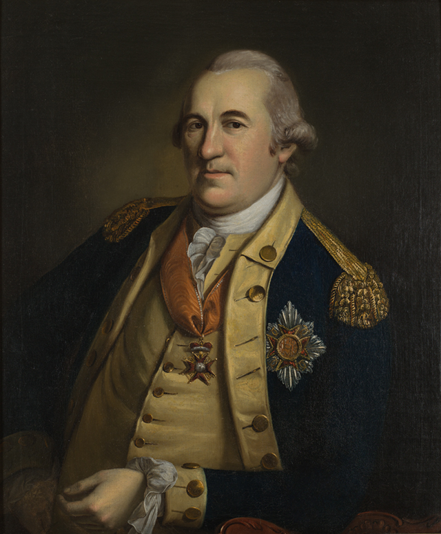 Baron Frederick William von Steuben. Painting by Charles Willson Peale, 1780. Credit: Courtesy of the Pennsylvania Academy of the Fine Arts
