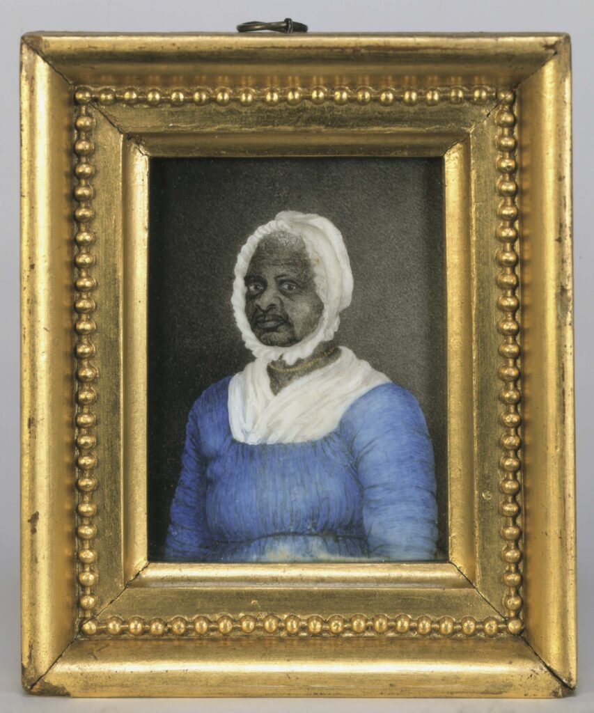 Elizabeth Freeman ("Mumbet"). Painting by Susan Anne Livingston Ridley Sedgwick, 1811. Credit: Collection of the Massachusetts Historical Society
